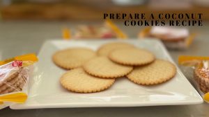 Prepare a Coconut Cookies Recipe