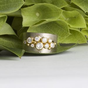 Floating Diamond Ring By Ormachea Jewelry